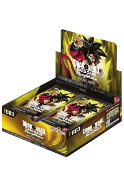Dragon Ball: Fusion World TCG: Raging Roar - FB03 Booster Box - TCG Shoppen Bandai FB03 - Raging Roar