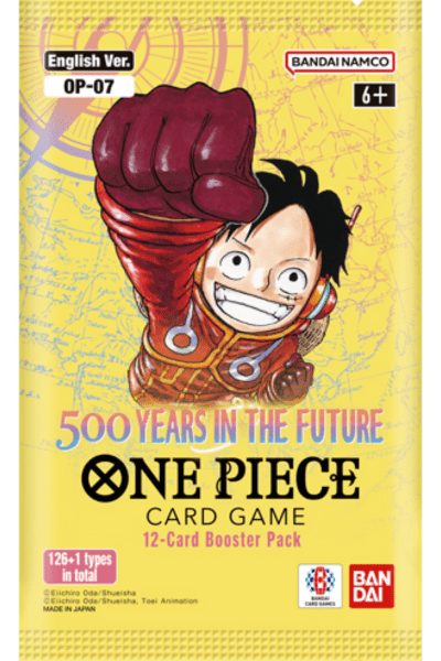One Piece TCG: 500 Years In The Future - OP07 Booster Pack - TCG Shoppen Bandai OP07 - 500 Years In The Future