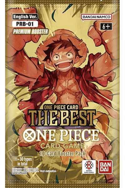 One Piece TCG: The Best - PRB01 Booster Pack - TCG Shoppen Bandai PRB01 - The Best