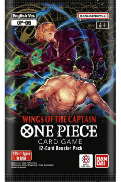 One Piece TCG: Wings Of The Captain - OP06 Booster Pack - TCG Shoppen Bandai PRB01 - The Best