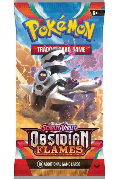 Pokémon TCG: Scarlet & Violet - Obsidian Flames Booster Pack - TCG Shoppen Pokémon Obsidian Flames