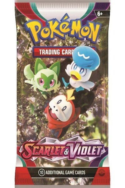 Pokémon TCG: Scarlet & Violet - Scarlet & Violet Booster Pack - TCG Shoppen Pokémon Scarlet & Violet