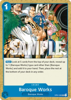 Baroque Works (OP01-090) - Romance Dawn (Uncommon) [OP01-090]
