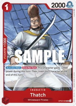 Thatch (OP03-005) - Pillars of Strength (Uncommon) [OP03-005]