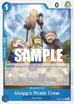 Usopp's Pirate Crew (OP03-042) - Pillars of Strength (Common) [OP03-042]