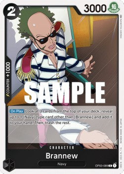 Brannew (OP03-089) - Pillars of Strength (Rare) [OP03-089]
