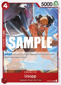 Usopp (OP04-003) - Kingdoms of Intrigue (Uncommon) [OP04-003]