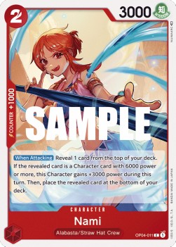 Nami (OP04-011) - Kingdoms of Intrigue (Common) [OP04-011]