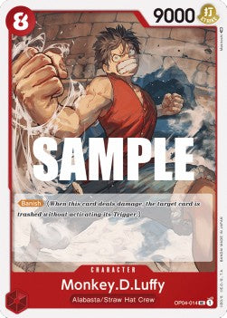 Monkey.D.Luffy (OP04-014) - Kingdoms of Intrigue (Uncommon) [OP04-014]
