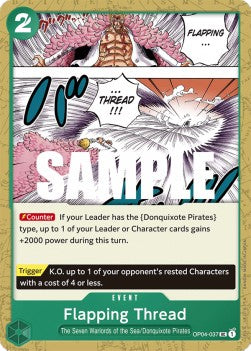 Flapping Thread (OP04-037) - Kingdoms of Intrigue (Uncommon) [OP04-037]