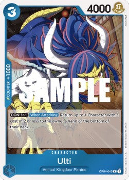 Ulti (OP04-043) - Kingdoms of Intrigue (Rare) [OP04-043]