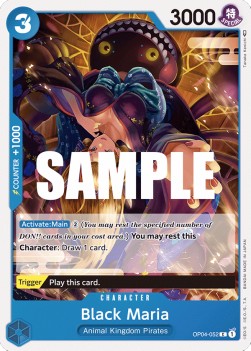 Black Maria (OP04-052) - Kingdoms of Intrigue (Common) [OP04-052]