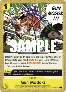 Gun Modoki (OP04-115) - Kingdoms of Intrigue (Common) [OP04-115]