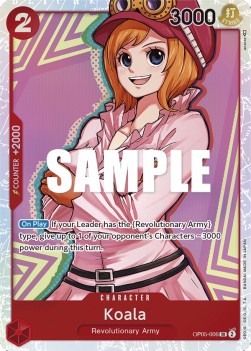 Koala (OP05-006) (V.1) - Awakening of the New Era (Super Rare) [OP05-006]