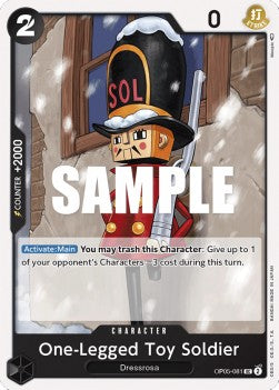 One-Legged Toy Soldier (OP05-081) - Awakening of the New Era (Uncommon) [OP05-081]