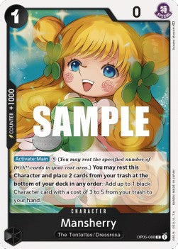 Mansherry (OP05-088) (V.1) - Awakening of the New Era (Rare) [OP05-088]