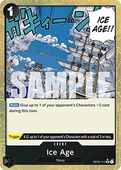Ice Age (OP02-117) (V.3) - The Best (Uncommon) [PRB01-OP02-117]