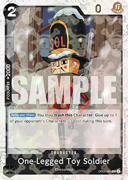 One-Legged Toy Soldier (OP05-081) (V.2) - The Best (Uncommon) [PRB01-OP05-081]