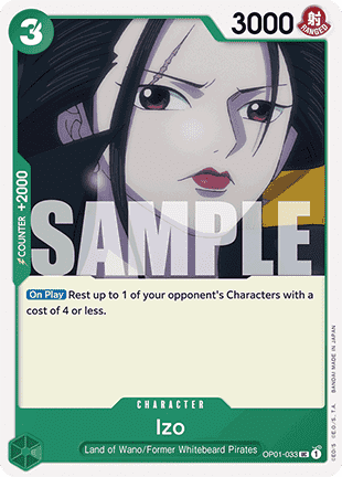 Izo (OP01-033) (V.1) - The Best (Uncommon) [PRB01-OP01-033]
