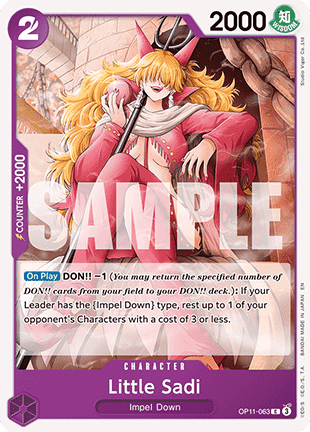 Little Sadi (OP11-063) - A Fist of Divine Speed (Common) [OP11-063]
