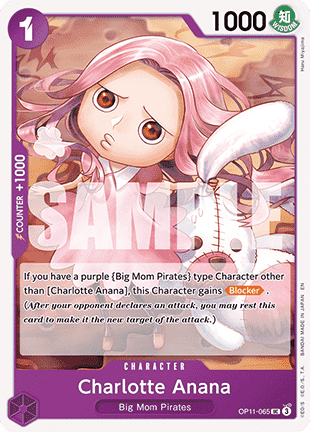 Charlotte Anana (OP11-065) - A Fist of Divine Speed (Uncommon) [OP11-065]
