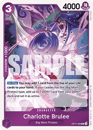 Charlotte Brulee (OP11-069) - A Fist of Divine Speed (Rare) [OP11-069]