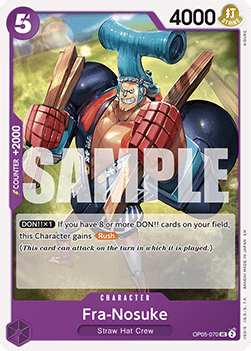 Fra-Nosuke (OP05-070) - Starter Deck: Purple Black Monkey.D.Luffy (Uncommon) [ST-26-OP05-070]