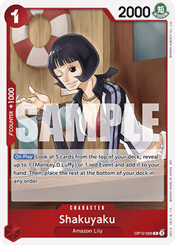 Shakuyaku (OP12-006) - Legacy of the Master (Rare) [OP12-006]