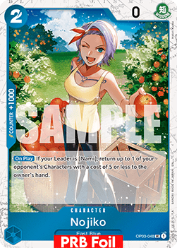 Nojiko (OP03-048) (V.2) - The Best Vol.2 (Uncommon) [PRB02-OP03-048]