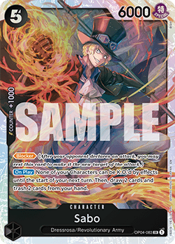 Sabo (OP04-083) - The Best Vol.2 (Super Rare) [PRB02-OP04-083]