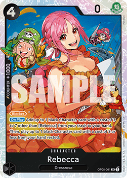 Rebecca (OP05-091) (V.1) - The Best Vol.2 (Super Rare) [PRB02-OP05-091]