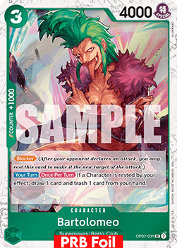 Bartolomeo (OP07-031) (V.2)