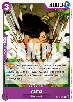 Yama (OP15-073) - Adventure on Kami’s Island (Common) [OP15-073]