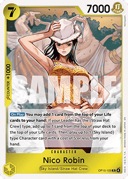 Nico Robin (OP15-109) (V.1) - Adventure on Kami’s Island (Rare) [OP15-109]