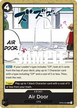 Air Door (OP03-094) - Pillars of Strength (Uncommon) [OP03-094] - TCG Shoppen TCG Shoppen One Piece Single