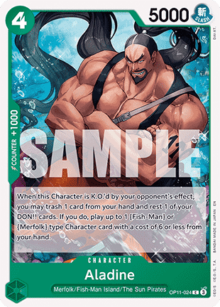 Aladine (OP11-024) - A Fist of Divine Speed (Common) [OP11-024] - TCG Shoppen TCG Shoppen One Piece Single