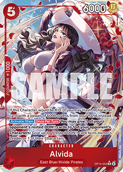 Alvida (OP15-003) (V.2) - Adventure on Kami’s Island (Alternate Art) [OP15-003] - TCG Shoppen TCG Shoppen One Piece Single