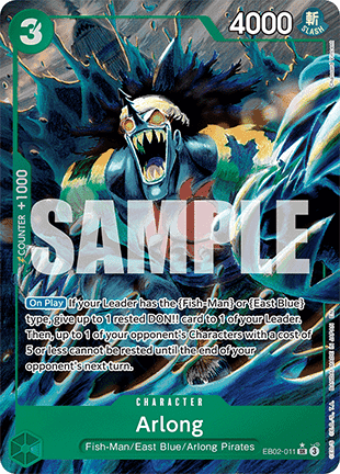 Arlong (EB02-011) (V.2) - Anime 25th Collection (Alternate Art) [EB02-011] - TCG Shoppen TCG Shoppen One Piece Single