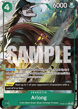 Arlong (OP06-023) (V.3) - The Best (Rare) [PRB01-OP06-023] - TCG Shoppen TCG Shoppen One Piece Single