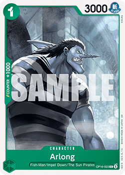 Arlong (OP16-023) - The Time of Battle (Common) [OP16-023] - TCG Shoppen TCG Shoppen One Piece Single