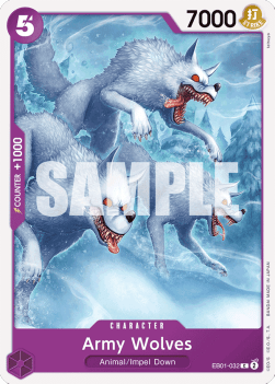 Army Wolves (EB01-032) - Memorial Collection (Common) [EB01-032] - TCG Shoppen TCG Shoppen One Piece Single