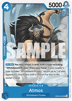Atmos (OP08-040) - Two Legends (Uncommon) [OP08-040] - TCG Shoppen TCG Shoppen One Piece Single