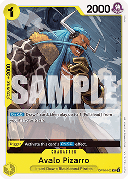 Avalo Pizarro (OP16-102) - The Time of Battle (Uncommon) [OP16-102] - TCG Shoppen TCG Shoppen One Piece Single