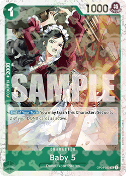Baby 5 (OP04-032) (V.2) - The Best (Uncommon) [PRB01-OP04-032] - TCG Shoppen TCG Shoppen One Piece Single
