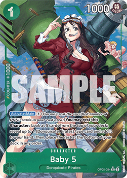 Baby 5 (OP05-034) (V.4) - The Best (Alternate Art) [PRB01-OP05-034] - TCG Shoppen TCG Shoppen One Piece Single