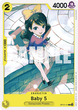 Baby 5 (OP12 - 111) - Legacy of the Master (Common) [OP12 - 111] - TCG Shoppen TCG Shoppen One Piece Single