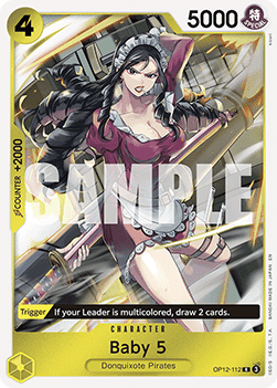 Baby 5 (OP12 - 112) - Legacy of the Master (Rare) [OP12 - 112] - TCG Shoppen TCG Shoppen One Piece Single