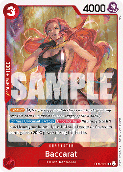 Baccarat (OP07-010) - 500 Years into the Future (Rare) [OP07-010] - TCG Shoppen TCG Shoppen One Piece Single