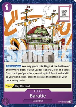 Baratie (OP12 - 080) - Legacy of the Master (Common) [OP12 - 080] - TCG Shoppen TCG Shoppen One Piece Single
