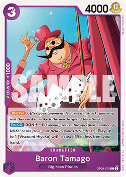Baron Tamago (OP08-070) - Two Legends (Common) [OP08-070] - TCG Shoppen TCG Shoppen One Piece Single